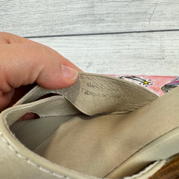 Jeffrey Campbell Womens Cream Seraphin Ankle Strap Platform Sandal Heels Size 10 - Picture 12 of 13